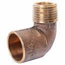 Codo Bronce So/He 3/4" X 1/2" 1U