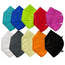 Mascarilla Protectora KN95 Colores Mix 10un. - Generico