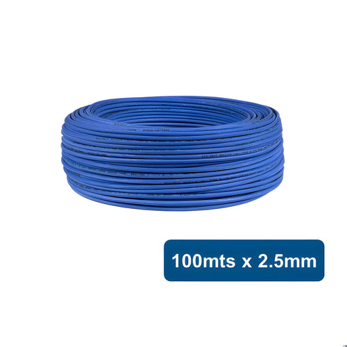 Cable EVA H07Z1-K 100mts 2.5mm Azul - Generico