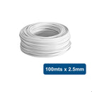 Cable EVA H07Z1-K 100mts 2.5mm Blanco - Generico
