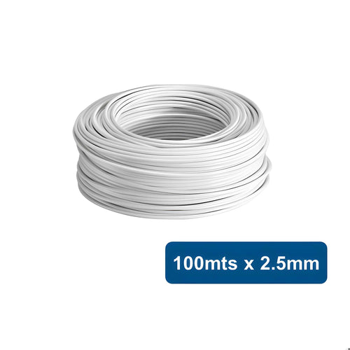 Cable EVA H07Z1-K 100mts 2.5mm Blanco - Generico