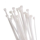 Amarras plasticas blancas 100un 4x200mm - Generico