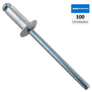 Remache Tipo Pop 4X10 Mm 100 Unidades