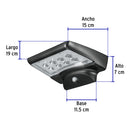 Foco solar LED con sensor de movimiento 4W - Volteck