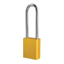 Candado Aluminio A1107 Amarillo