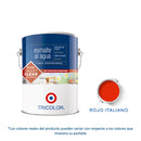 Esmalte al agua Profesional 1 Gl (3.78lt) Rojo Italiano - Tricolor