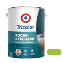 Esmalte al Agua Satinado Hogar y Fachada 1gln Pistacho - Tricolor