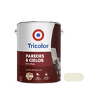 Latex Mate Paredes y Cielos 1gln Blanco Hueso - Tricolor