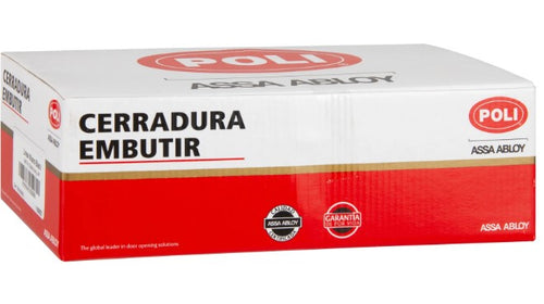 Cerradura Embutida Toscana Black B60 Acceso 1/2