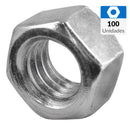 Tuerca Hexagonal Nc G2 1/4" Zbr 100 Unidades