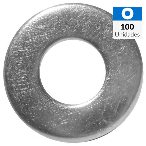 Golilla Plana Calibr 1/4 100Un