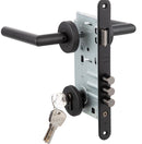 Cerradura Embutida Toscana Black B40 Oficina