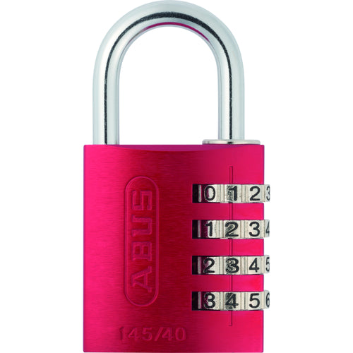 Candado Serie 145 40mm Con Clave Rojo