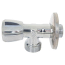 Llave Angular Para Lavadora Cromado