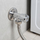Llave Angular Para Lavadora Cromado