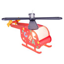 Lampara Colgante Helicoptero Plastico Multicolor