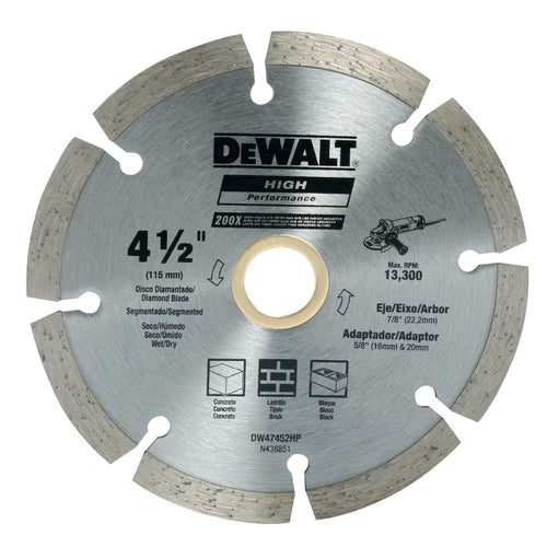 Disco De Diamante Segm 4,5Dw