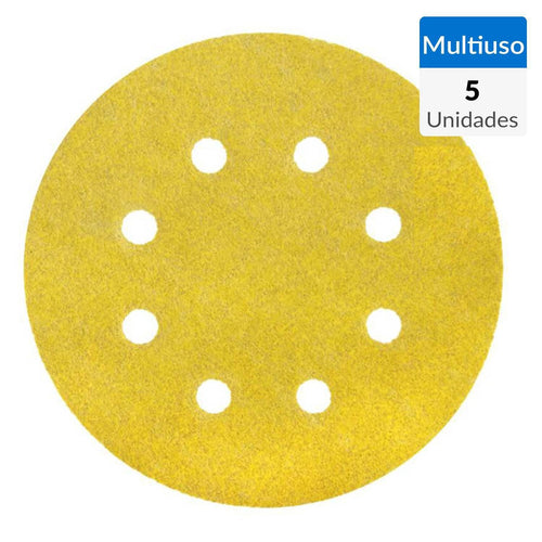Disco Lijas 5 Gr80 5U Bauker