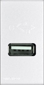 Modulo Cargador USB 1A 5V Magnesio S44 - Sinthesi