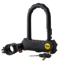 Candado Bicicleta U-Lock 18,5cm Negro