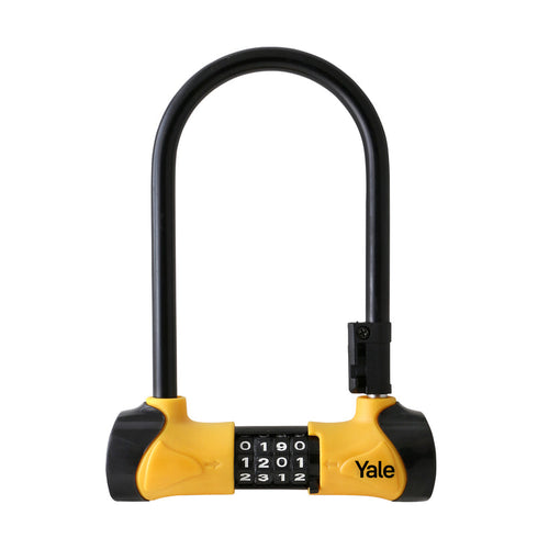 Candado Bicicleta U-Lock 24cm Combinación Negro
