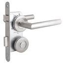 Cerradura Embutida Niza  B40 Baño/Dormitorio Inoxidable