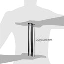 Amarra Cables 3,6X200 Mm 25 Unidades Negro
