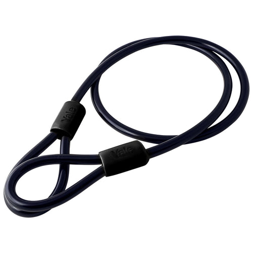 Cable de Seguridad Portatil Bicicleta 1.2Mts Negro