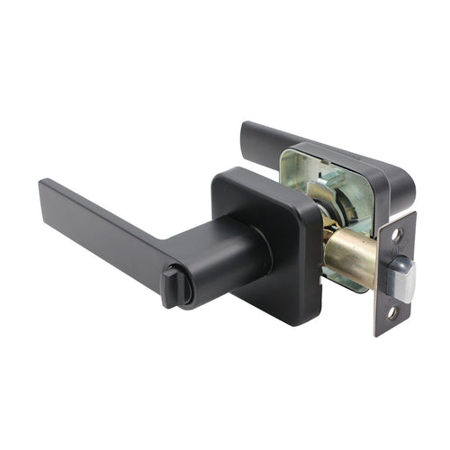 Cerradura Tubular Bari Baño Negro