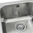 Lavaplatos Bajo Cubierta 2 Cubeta(S) 77.9X20X46.4 Cm Acero Inoxidable