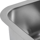 Lavaplatos Bajo Cubierta 2 Cubeta(S) 77.9X20X46.4 Cm Acero Inoxidable