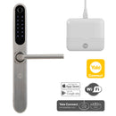 Smart Pack Cerradura YSD100 B60 Níquel + Hub Yale Connect
