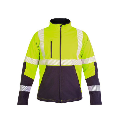 Chaqueta Hardwork Softshell Oklan Amarillo Fluor M