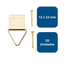 Soporte para Colgar 12x23mm 20un. - Anclajes