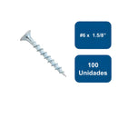 Tornillo Yeso Carton Zincado Hilo Fino