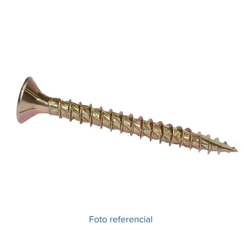 Tornillo Madera Turbo Screw 6.0x100/60 144un - Anclajes