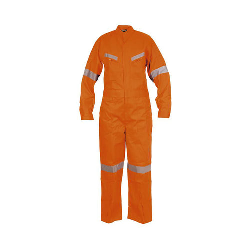 Buzo Kumen Piloto Canvas Naranjo XL