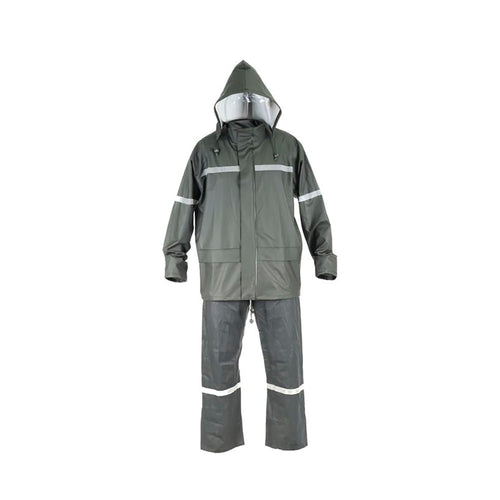 Traje Seg. Pu/Pvc c/cinta Reflectante M