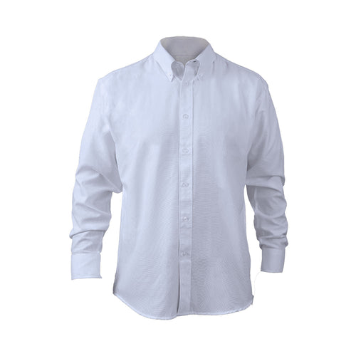 Camisa Oxford Mtx Manga Larga Blanco XL