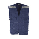 Chaleco Geologo Poplin Mtx Azul XXL