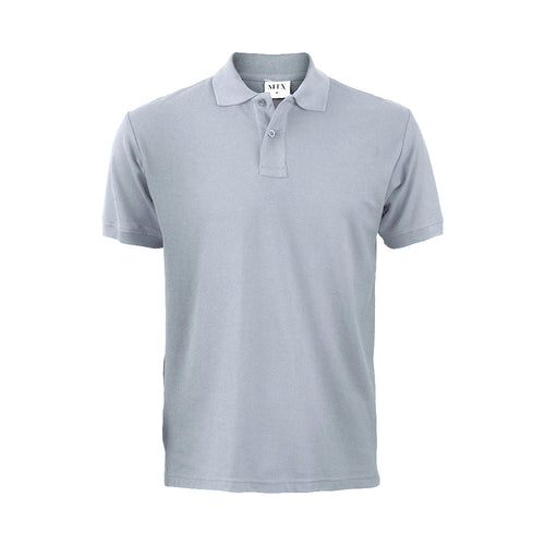 Polera Pique Manga Corta Mtx Gris L