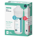 Prefiltro De Pp 5 Micras Y Carbon 2 Unidades