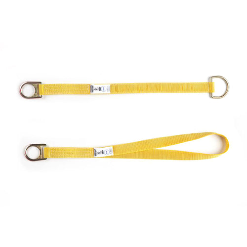 Anclaje de seguridad 2 argollas cinta