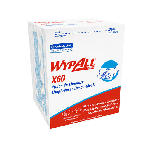Paño Wypall X-60 Pre Doblados