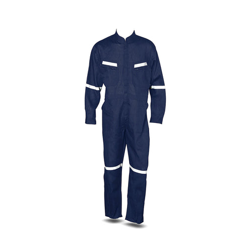 Buzo Piloto Poplin C/CintaRflc.Azul XXXL
