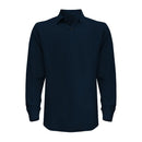Polera Pique Manga Larga Bw Azul XXL
