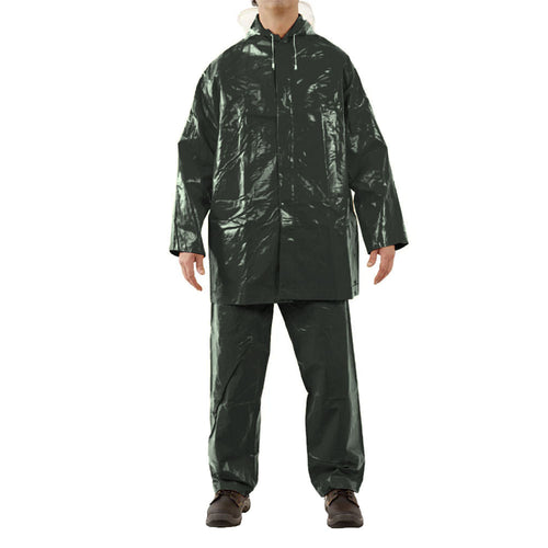 Traje Antiacido Seg. Tiger Eyes Verde L