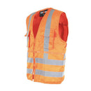 Chaleco Geologo 360º Poplin Naranjo S
