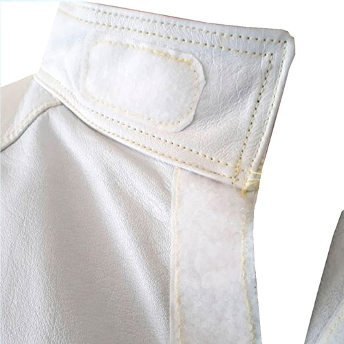 Chaqueta Cuero Soldador Hilo Kevlar L