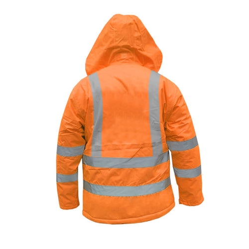 Parka Black Wolf Vial Highway Naranja M